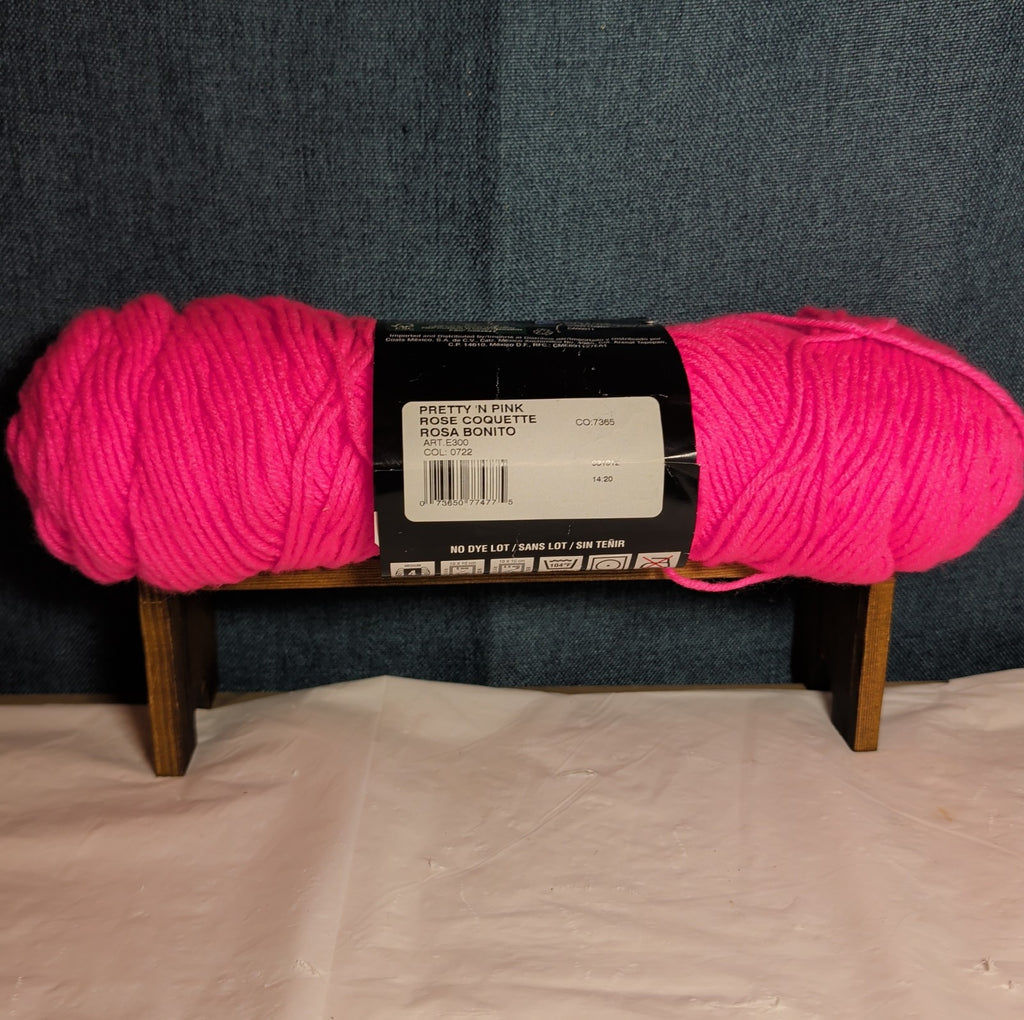 Red Heart Super Saver Pretty N Pink Yarn 7oz Acrylic Worsted