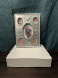 Special Moments "My First Year" Baby Photo Frame | Silver Tone Metal Collage |