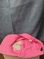 Disney Tinker Bell Hat Pink Baseball Cap "Cute but Feisty" Y2K Embroidered