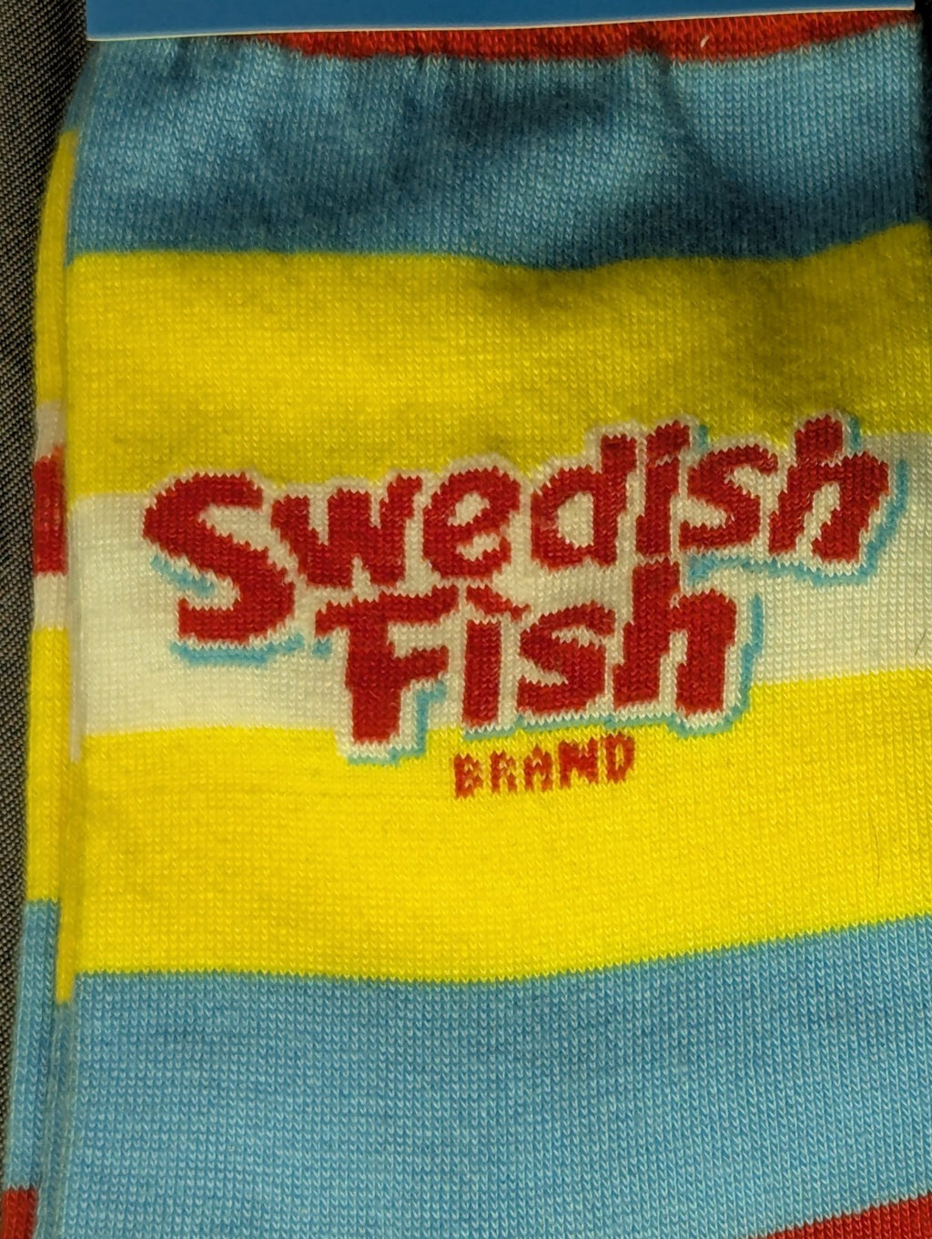 Odd Sox Swedish Fish Socks Crew Novelty Candy Licensed