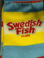 Odd Sox Swedish Fish Socks Crew Novelty Candy Licensed