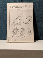 Simplicity 3712 Baby Sling Carrier Bunting Pattern 2007 Car Seat Stroller UNCUT