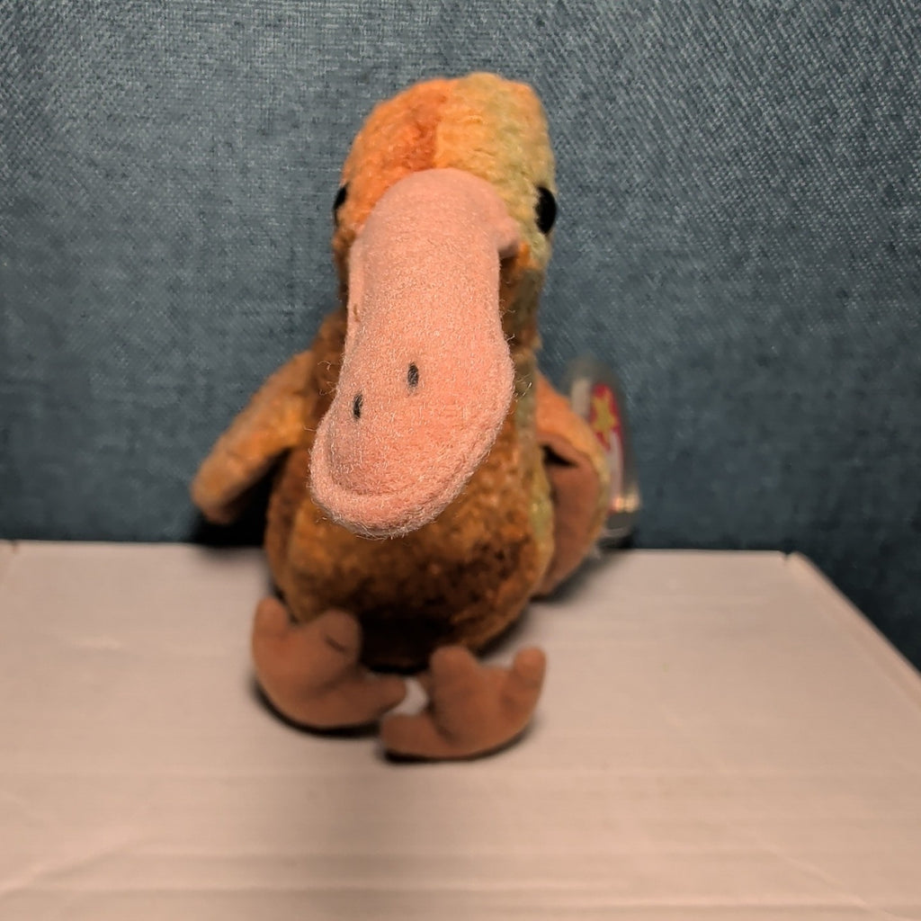 Beak Ty Beanie Baby 1998 Retired Kiwi Bird with Tag Protector Vintage Retired