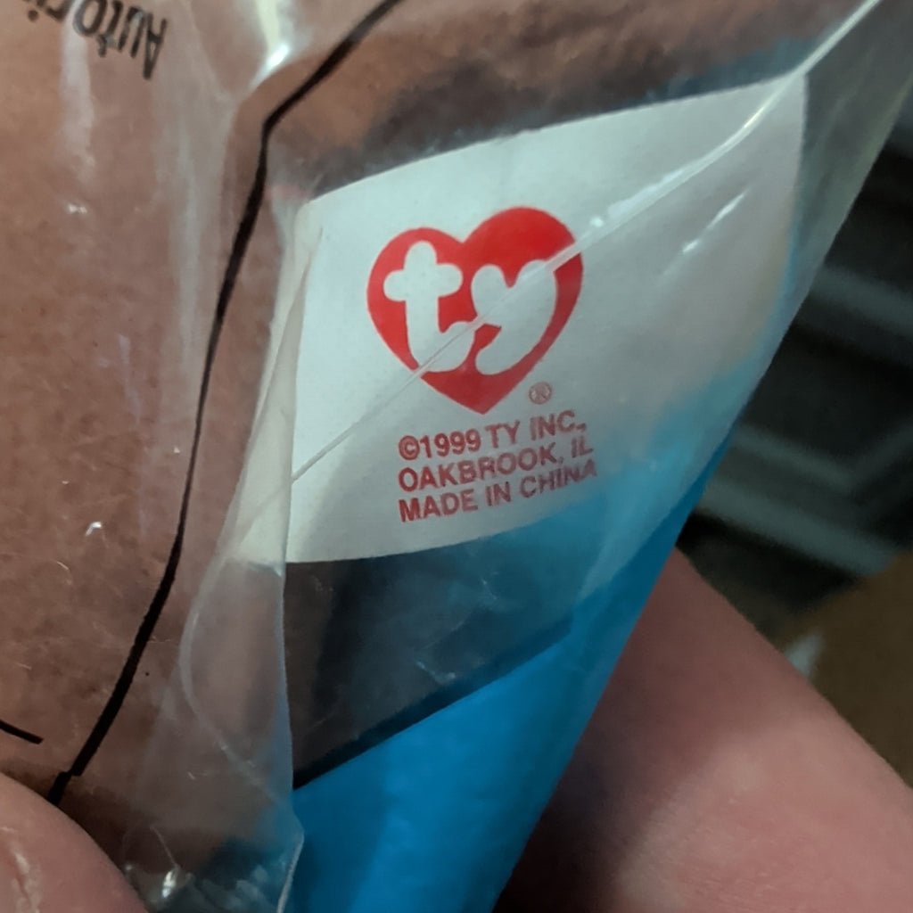 Ty Teenie Beanie Baby Tusk the Walrus #9 McDonald’s 2000 Sealed New Toy Retired