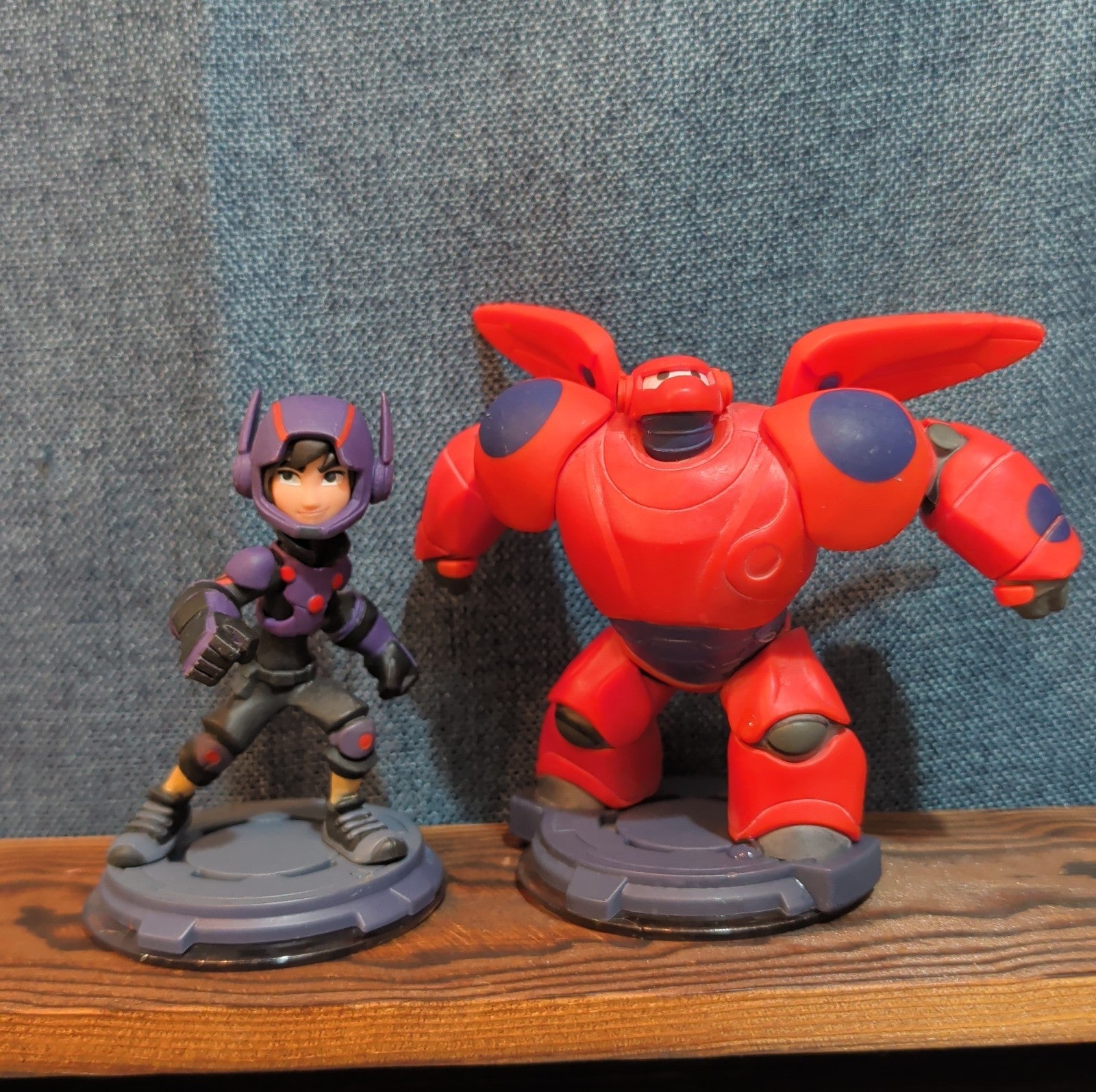 Disney Infinity 2.0 Big Hero 6 Baymax Hiro 2 Figure Lot PVC Loose