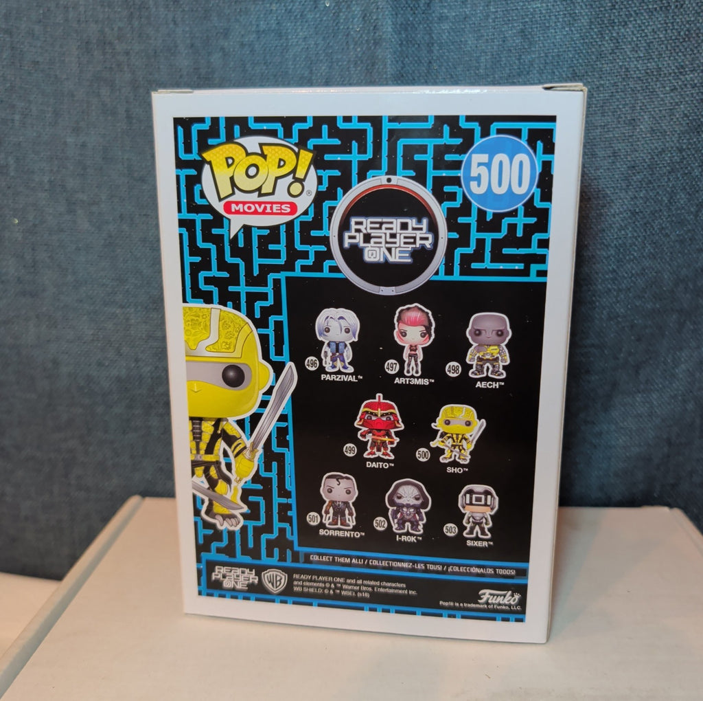 Funko Pop Ready Player One Sho 500 Vaulted Vinyl Figure Movie Collectible NIB