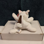 Ty Beanie Baby Butch Bull Terrier Dog 1999 Retired Plush TAG CREASE Clean 4227
