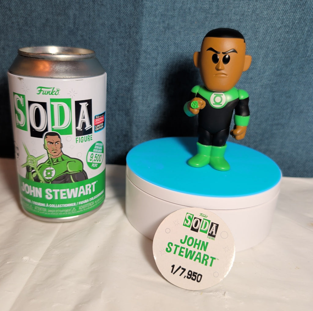 Funko Soda Green Lantern John Stewart Vinyl Figure NYCC 2022