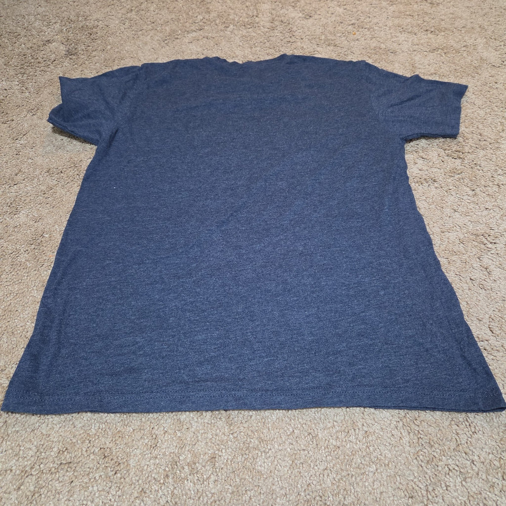 Diageo Tangerine Shirt Large Navy Blue Key Graphic Tee