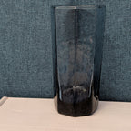 Set of 4 Libbey FACETS Cobalt Blue Glasses | 8-Panel Octagon Highball Tumblers
