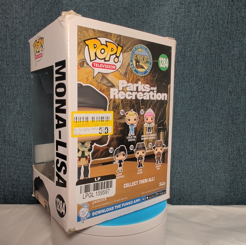 Funko Pop Parks & Rec Mona-Lisa #1284 NYCC 2022 Exclusive in Box with Protector