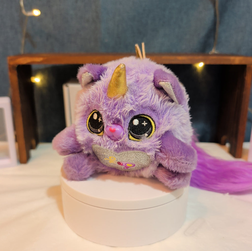 Zuru Rainbocorns Purple Kittycorn Fluffy Tail Gold Wings 2024