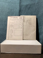 Simplicity 4642 Baby Gift Pattern Diaper Bag Bib Blanket Photo Album | UNCUT