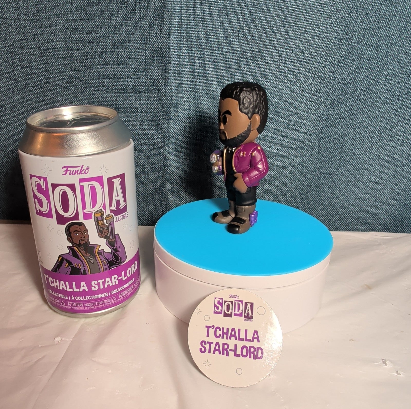 Funko Soda T'Challa Star-Lord Marvel What If Vinyl Figure