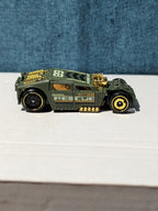 Hot Wheels Lethal Diesel | 2020 HW Rescue "Artichoke Green" | Matte & Gold