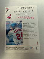 2000 Topps Gallery - Masters of the Game Manny Ramirez #114