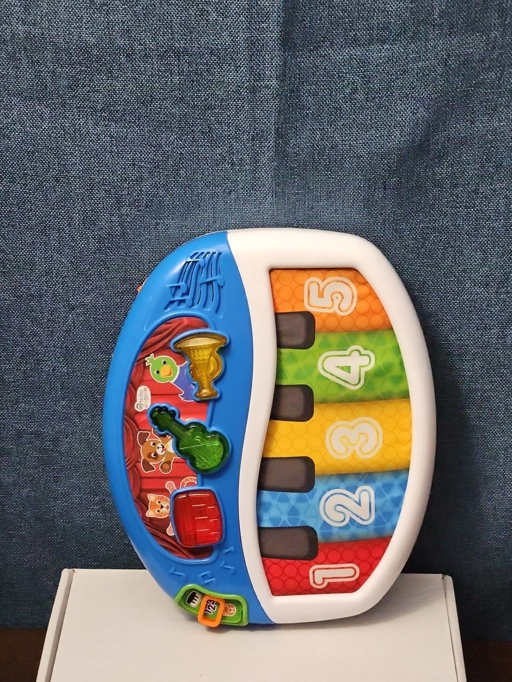 Baby Einstein Discover & Play Piano | Musical Light-Up Toy | English Spanish