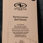 NEW Athletic Works Performance Golf Gloves 2-Pack | Size M/L | 2 Left Hand Glove