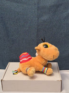 Ty Beanie Boos Jamal Camel 6" Plush Gold Glitter Eyes Retired 2014 MWMT 36155