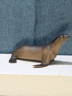 Vintage S.H. Sea Lion Figure | Realistic Ocean Animal Toy | Articulated Neck