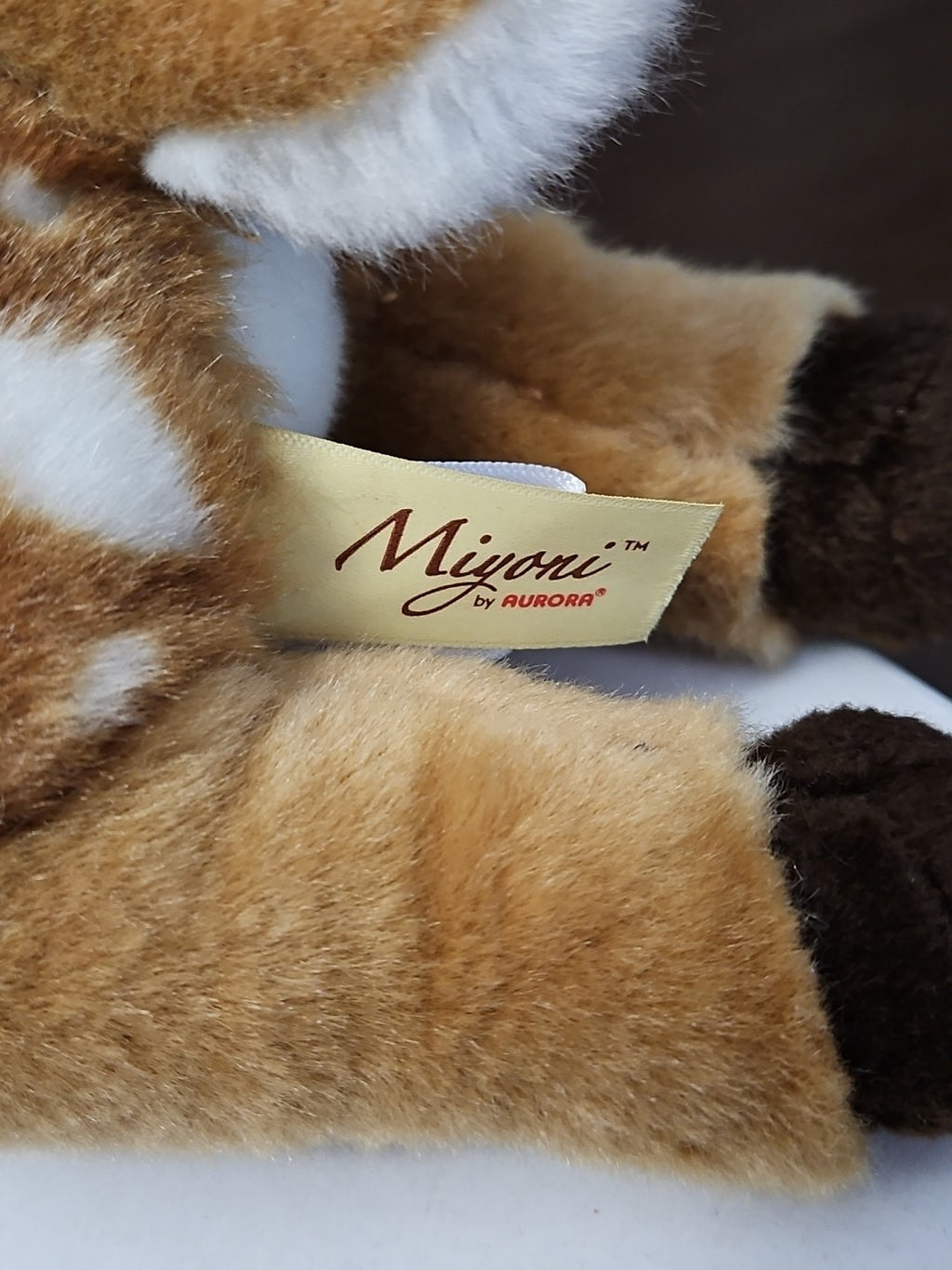 Aurora Miyoni Spotted Fawn Deer Plush 11" | Realistic Laying Down Stuffed Animal