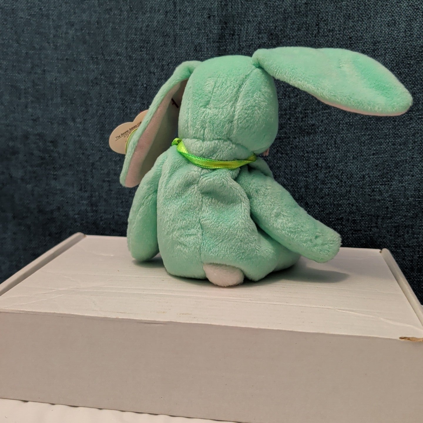 Ty Beanie Baby HIPPITY the Bunny | Retired 1997/1998 | 5th Gen Tag Mint Green