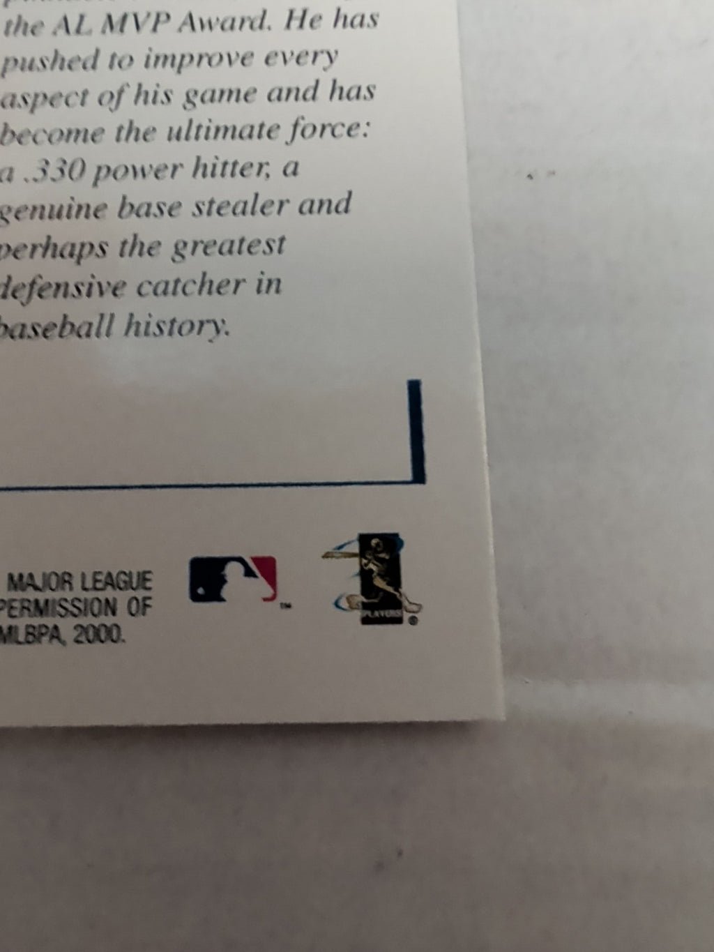 2000 Topps Gallery - Masters of the Game Ivan Rodriguez #115