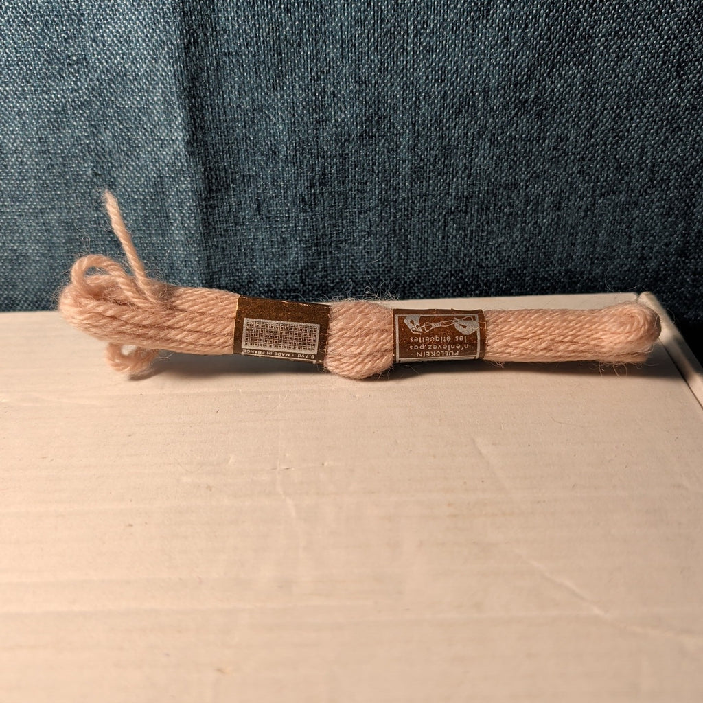 Vintage Tapestry Wool Lot 5 Skeins DMC Laine Colbert & Wolle-Rödel Virgin Wool