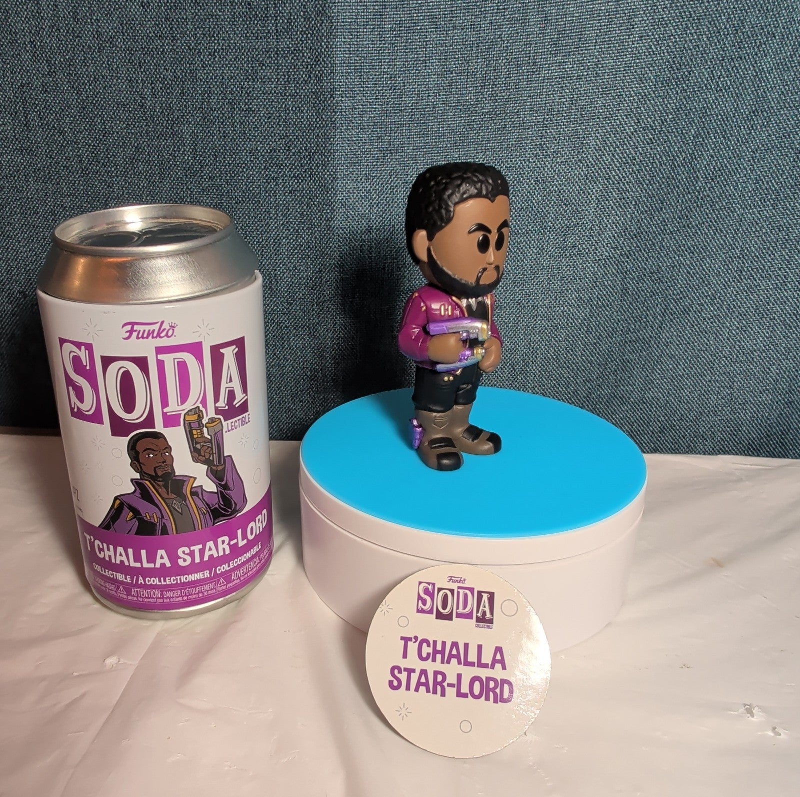 Funko Soda T'Challa Star-Lord Marvel What If Vinyl Figure