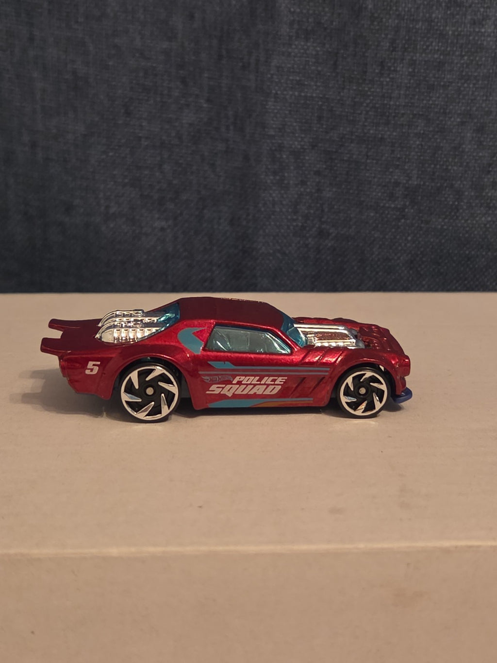 Hot Wheels Night Shifter Police Squad Red Metallic  HW City Loose 1:64 Car