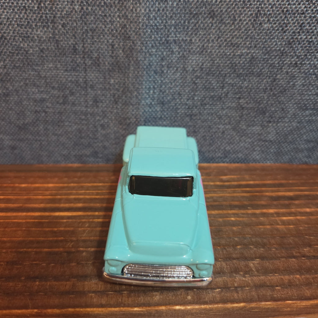 Hot Wheels Flashsider 1956 Chevy Teal Diecast 90s