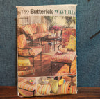Butterick 4759 Waverly Patio Furniture Cushion Pattern DIY Home Uncut B4759
