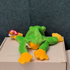 TY Beanie Baby SMOOCHY the Frog 1997 | MWMT Mint Tags | Retired Felt Mouth