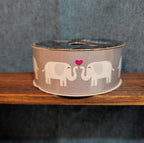 Ribbon Boutique Elephant Heart Grosgrain 1.5 in x 3 yd elephant