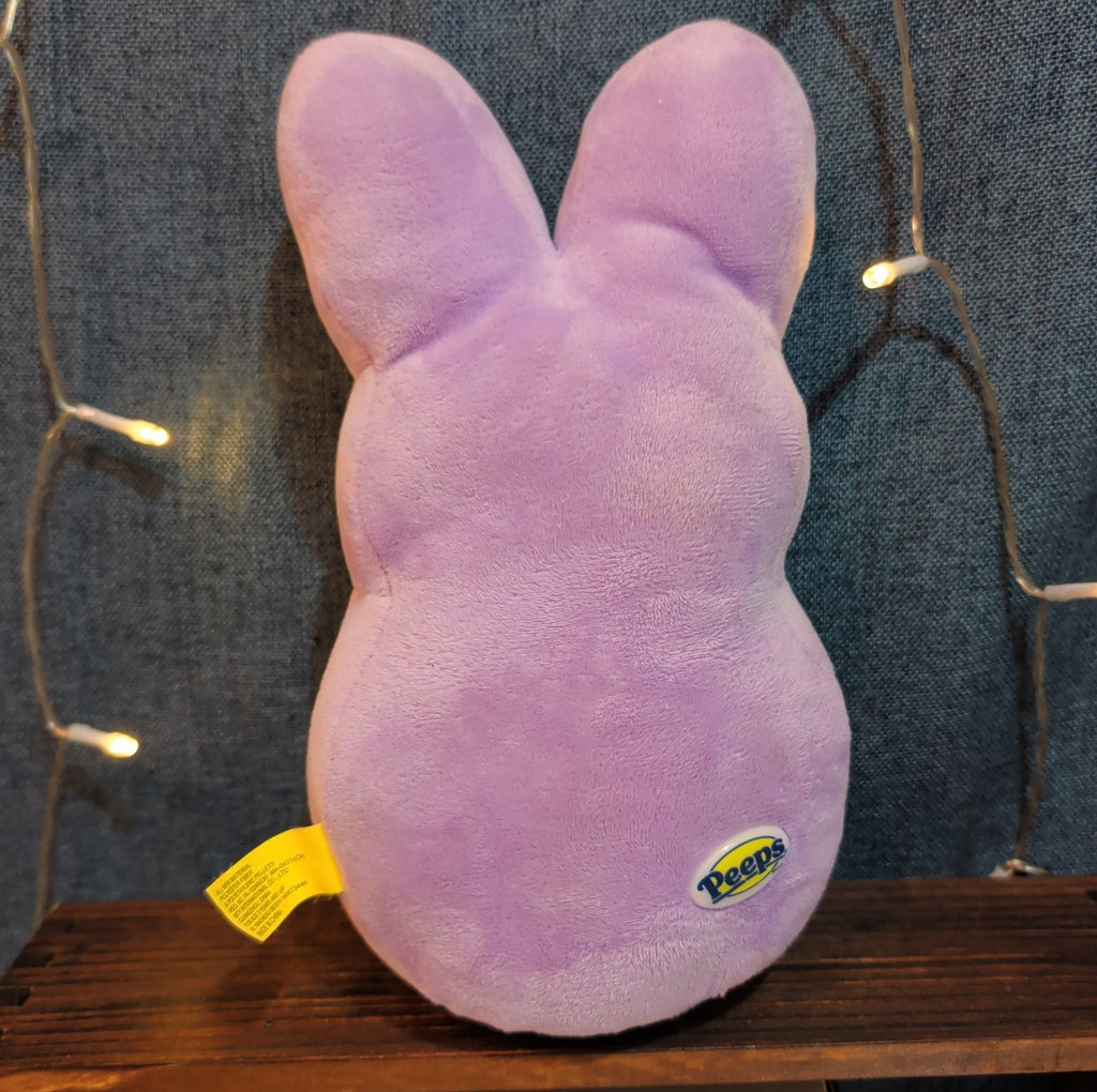 Peeps Bunny Plush Lot 4 Strawberry Tie-Dye Purple Yellow 2014