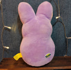 Peeps Bunny Plush Lot 4 Strawberry Tie-Dye Purple Yellow 2014
