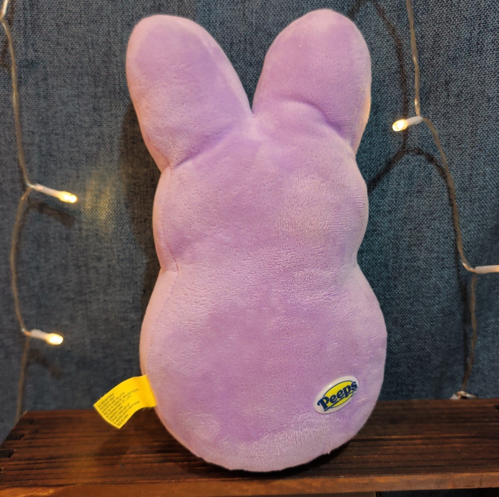 Peeps Bunny Plush Lot 4 Strawberry Tie-Dye Purple Yellow 2014