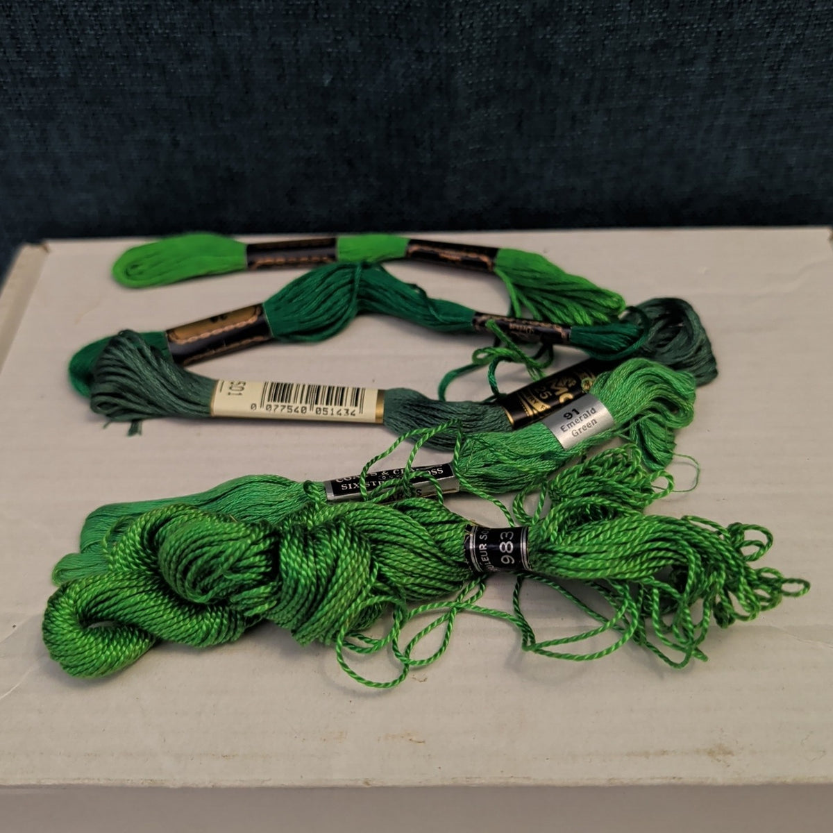 32 Skeins Embroidery Floss Set DMC J.P. Coats
