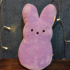 Peeps Bunny Plush Lot 4 Strawberry Tie-Dye Purple Yellow 2014