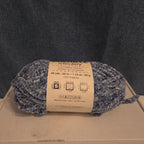 Premier Just Chenille Medley Yarn Navy Blue Lot 202 Bulky 5 Polyester