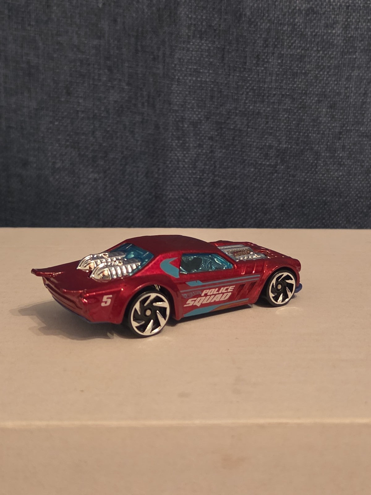 Hot Wheels Night Shifter Police Squad Red Metallic  HW City Loose 1:64 Car