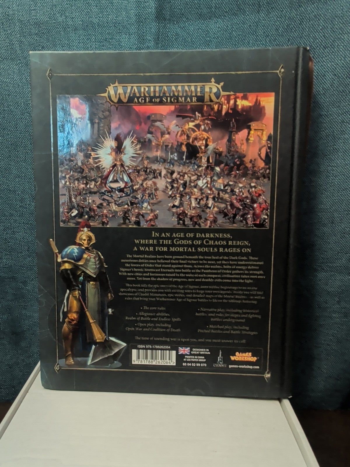 Warhammer AoS Core Rulebook 2nd Ed | Hardback Background & History | 2018 Games