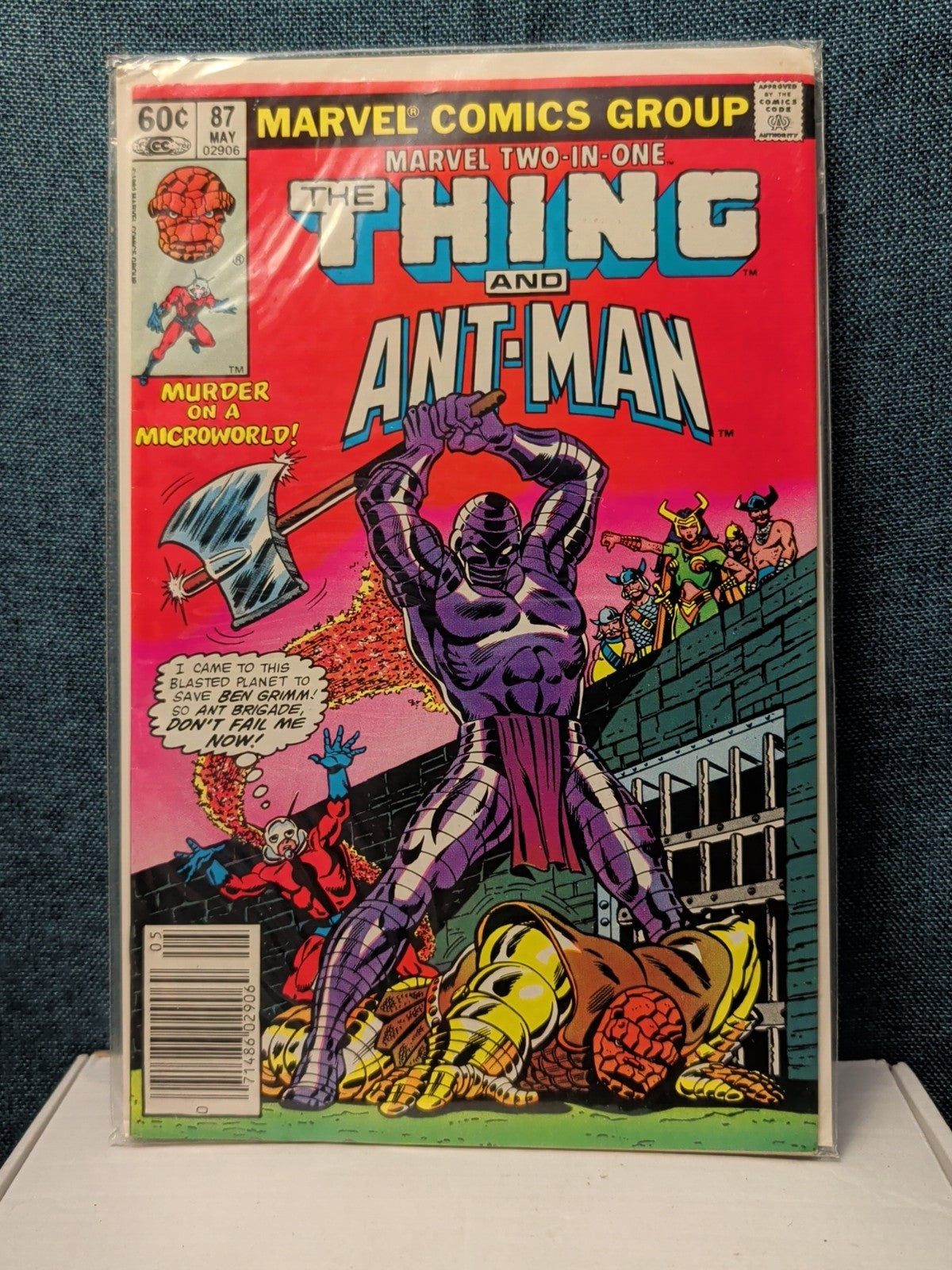 Marvel Two-In-One #87 The Thing Ant-Man 1982 Newsstand | Scott Lang | Good