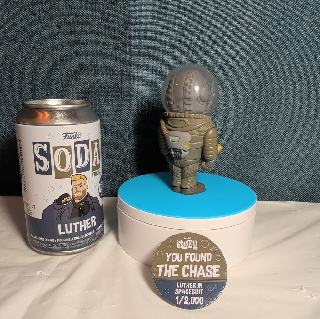 Funko Soda Luther Spacesuit Chase Vinyl Figure 1/2000