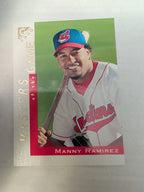2000 Topps Gallery - Masters of the Game Manny Ramirez #114