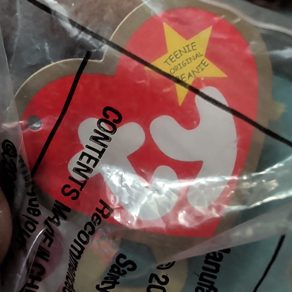 Ty Teenie Beanie Baby Spike the Rhinoceros #11 McDonald’s 2000 Sealed New Retire