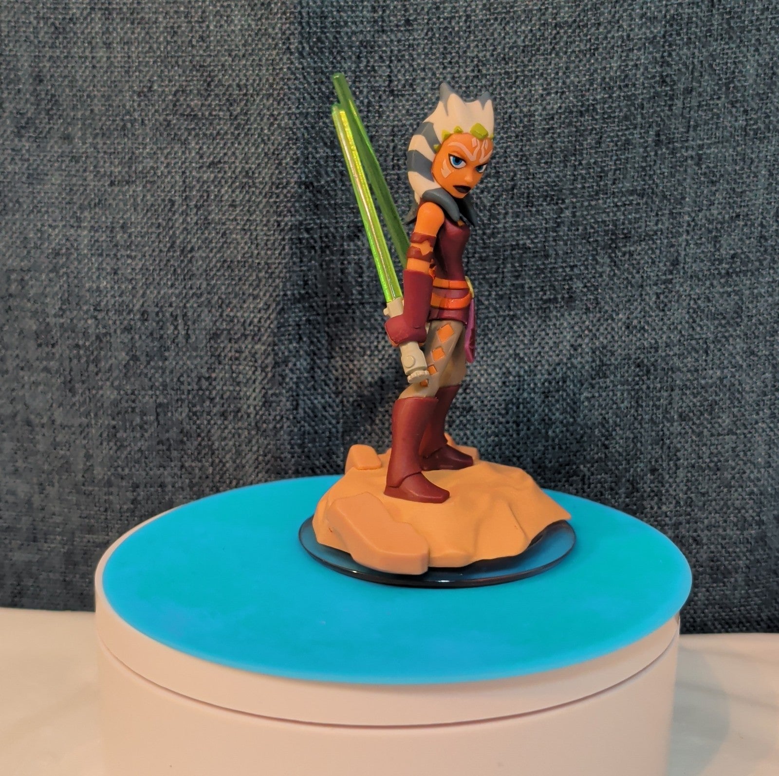 Disney Infinity 3.0 Ahsoka Tano Star Wars PVC Figure Loose INF-1000203