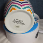 Mud Pie Francesca's Teacher Quote Mug Colorful Chevron 2012