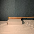 Boye Size 5 Aluminum Knitting Needle 14 Inch Single Point Teal Blue 6328 Vintage