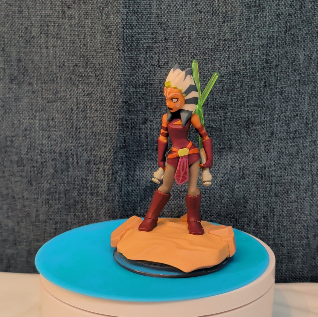 Disney Infinity 3.0 Ahsoka Tano Star Wars PVC Figure Loose INF-1000203